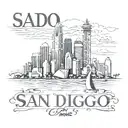 San diego skyline include coronado tattoo design idea