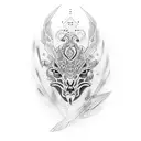 graffiti savage tattoo design idea