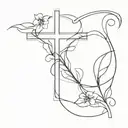 cross tattoo tattoo design idea