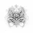 Lilie tattoo design idea