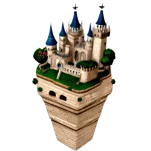 el castillo vagabundo  tattoo design idea