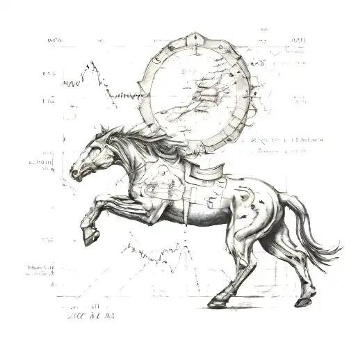 forex trading chart tattoo design idea