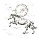 forex trading chart tattoo design idea