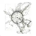 forex trading chart tattoo design idea