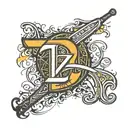 ms dhoni 7 name design tattoo design idea