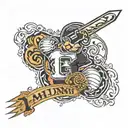 ms dhoni 7 name design tattoo design idea