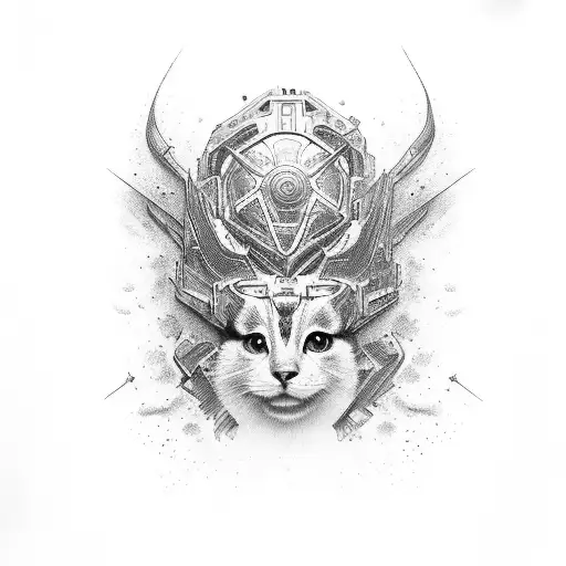 there is a capacity for appetite, that a whole heaven and earth of cake can't satisfy tattoo design idea