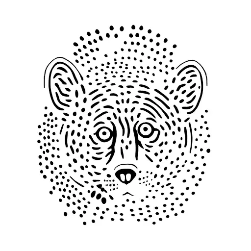 Paw Print butter my bread tattoo design idea