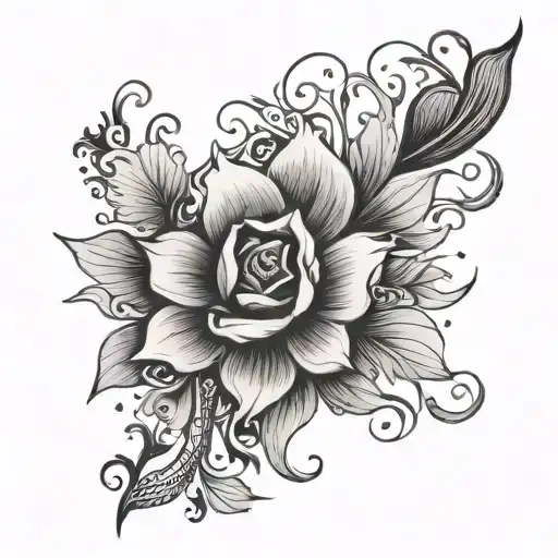 area that is 2cm black to cover up an old tattoo.  it's on this wrist so maybe something that wraps around.  tattoo design idea