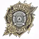 police, family, travel tattoo tattoo design idea
