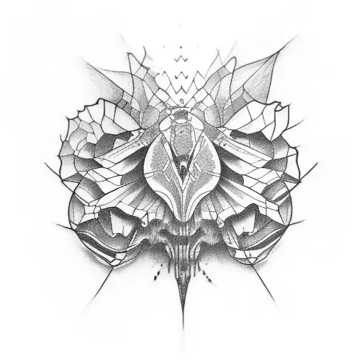 Metamorphosis tattoo design idea