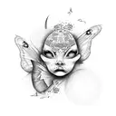 Metamorphosis tattoo design idea