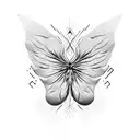 Metamorphosis tattoo design idea