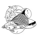 Orca tattoo design idea