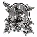 gta san andreas inspired tattoo design idea