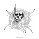 charon tattoo design idea