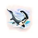 orca tattoo design idea