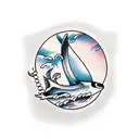 orca tattoo design idea