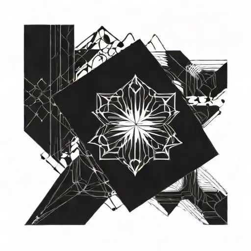 (masterpiece), best quality, Blockchain themed sleeve tatoo tattoo design idea