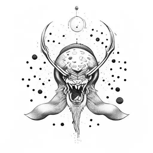 sisyphus orobourus tattoo design idea