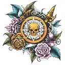 Arcane tattoo design idea