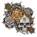 Arcane tattoo design idea