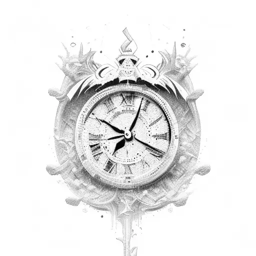 2024 in roman numerals tattoo design idea