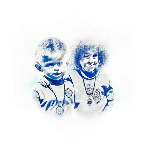 a symbol representing my 3 grandsons Manuela, Antonieta and Jorge Paulo tattoo design idea