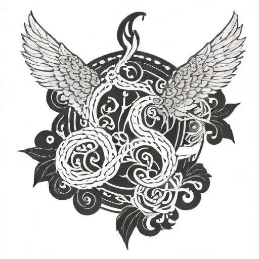 Gabriel, March,Trondheim tattoo design idea