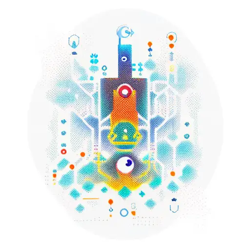 morse code K O K tattoo design idea