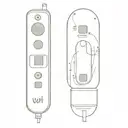 wii remote player 1-4 siblings tattoo design idea