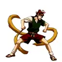 fighting monkey king  tattoo design idea