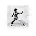 bruce lee tattoo design idea