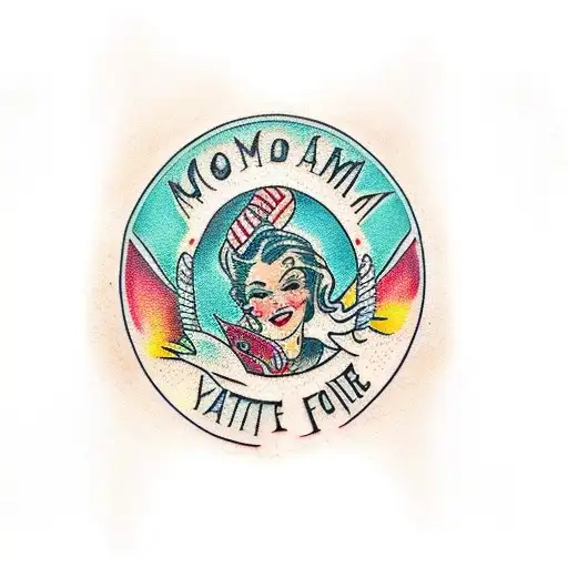 mom  tattoo design idea