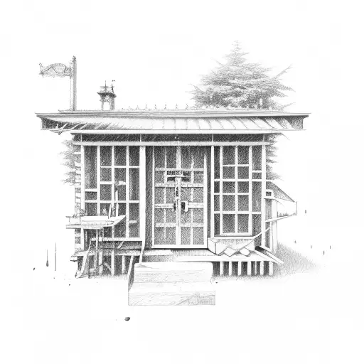 Tool Shed tattoo design idea