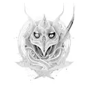 kali linux tattoo design idea