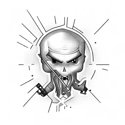 hitman agent 47 tattoo design idea