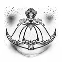 Cinderella  tattoo design idea