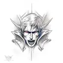 jackpot Devil May Cry tattoo design idea