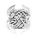 Celtic Knot tattoo design idea