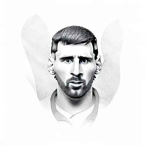 messi tattoo design idea
