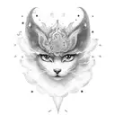 cloud tattoo design idea