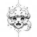 cloud tattoo design idea