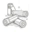 shotgun shell tattoo design idea