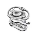 snake as a filler  tattoo design idea