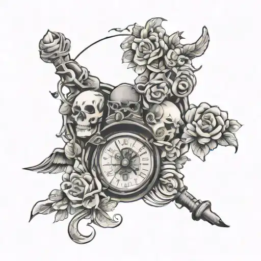 breaking family cycle full sleve tattoo design idea