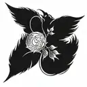 biblical verse tattoo design idea