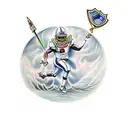 Damar Hamlin "I cheated and awarded myself my own league's Fantasy Football Trophy in 22-23." tattoo design idea