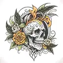 ego death tattoo design idea