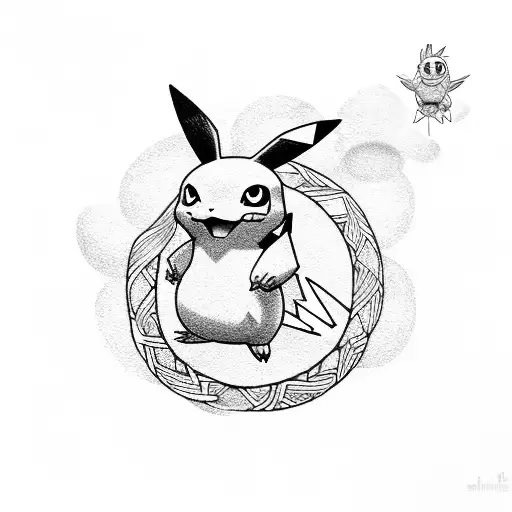 pokemon tattoo design idea